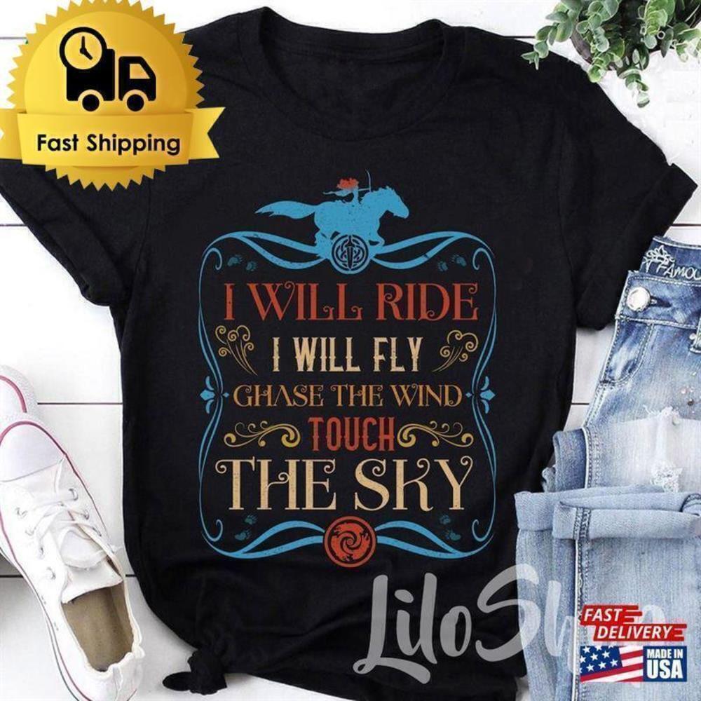 Princess Merida Brave Disney Magic Kingdom Graphic Unisex T-Shirt